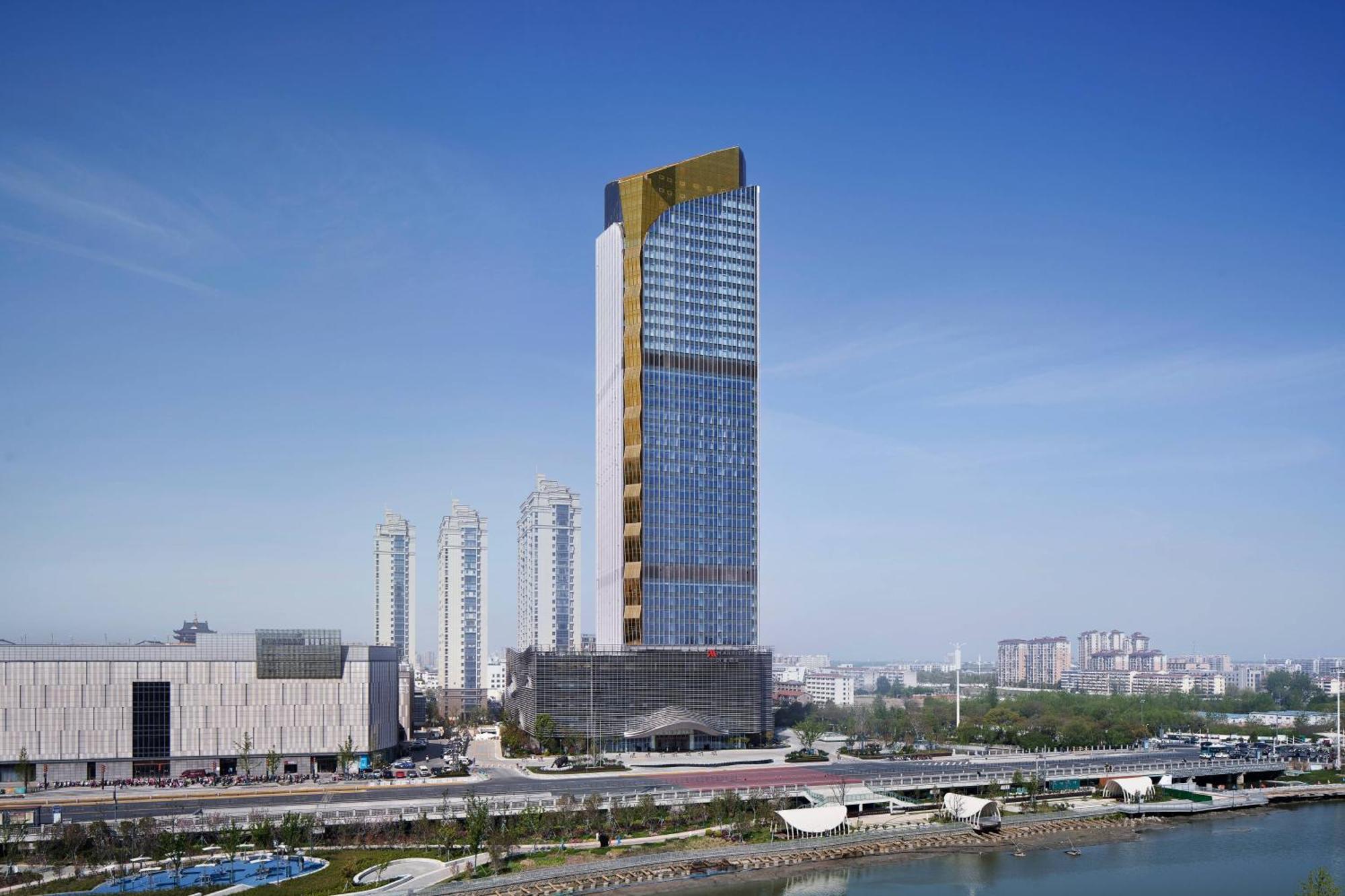Yancheng Marriott Hotel Exterior foto